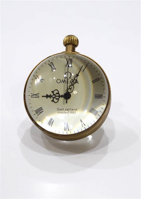 omega magnifying ball watch clock|omega swiss ball clock.